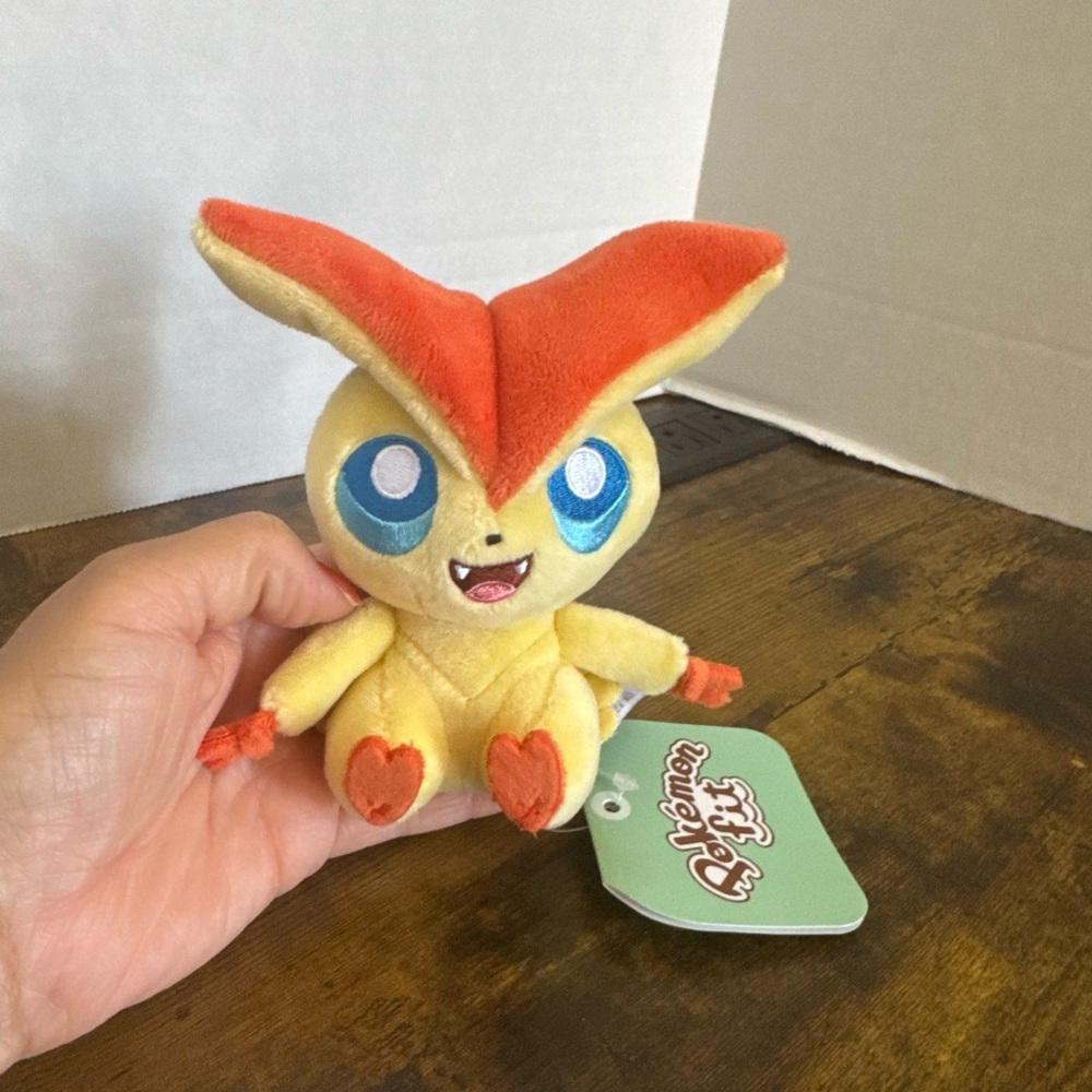 Pokemon Center Original 494 Plush Pokemon Fit Victini Polyester Osaka Japan